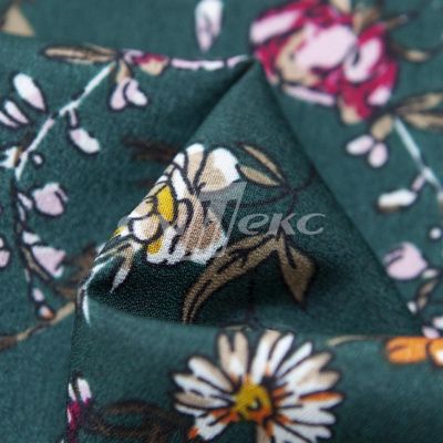 Плательная ткань "Фламенко" 6.1, 80 гр/м2, шир.150 см, принт растительный - купить в Йошкар-Оле. Цена 241.49 руб.