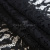 Кружевное полотно #2307, 145 гр/м2, шир.150см, цвет чёрный - купить в Йошкар-Оле. Цена 449.07 руб.