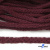Шнур плетеный d-6 мм круглый, 70% хлопок 30% полиэстер, уп.90+/-1 м, цв.1070-бордовый - купить в Йошкар-Оле. Цена: 588 руб.